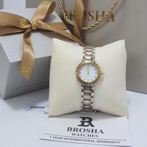 ساعه يد نسائيه من بروشا الاصلي الاستيل