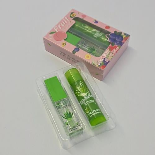 بكج مرطب شفاه مع قلوس