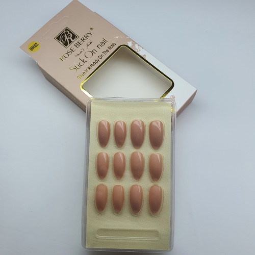 اظافر روز بيري لص ذاتي 24 قطعه