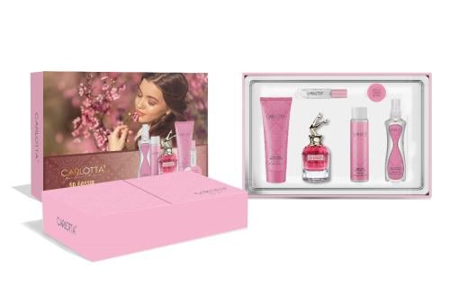 مجموعة عطر كارلوتا  6 قطع طقم هدية للنساء