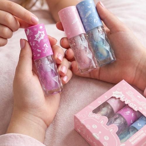 قلوسات 3 حبات بنكهات مختلقه