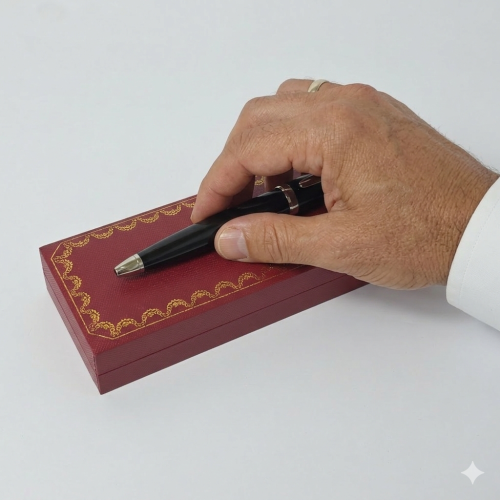 قلم  ماركه بعلبتها