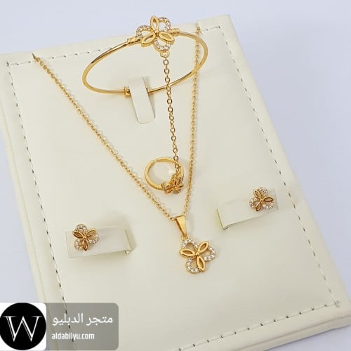 طقم بناتي متكامل بديل الذهب