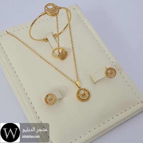 طقم بناتي متكامل بديل الذهب