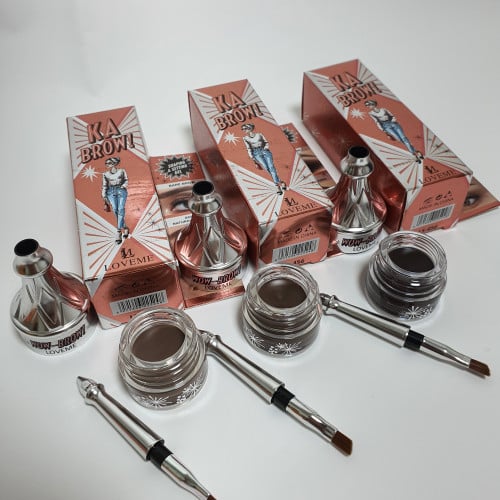 جل حواجب ماركه لوف مي ثلاث درجات البني