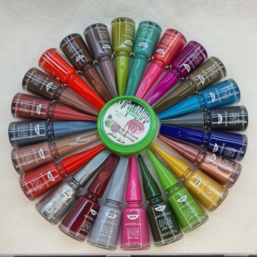 مناكير 24 لون ماركه مايدروما مع مزيل هديه سي ون