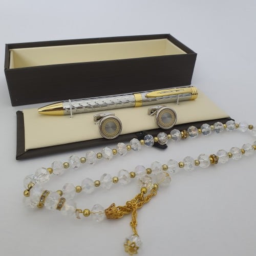 طقم انيق قلم كبكب سبحه