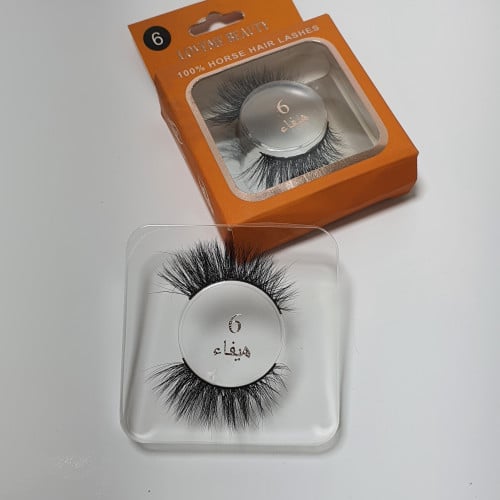 رموش ناعمه طبيعيه