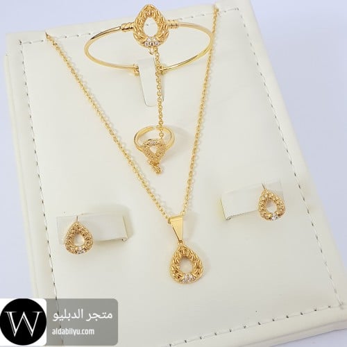 طقم بناتي متكامل بديل الذهب