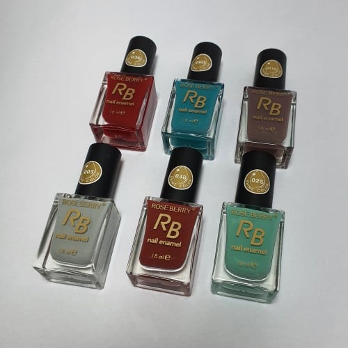 مناكير 6 حبات ماركه روز بيري رقم5