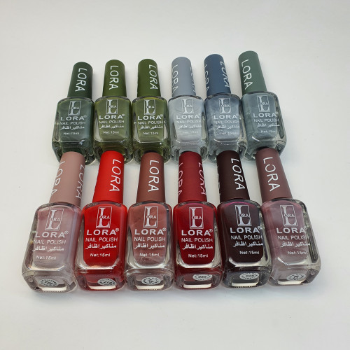 مناكير لورا 12 لون