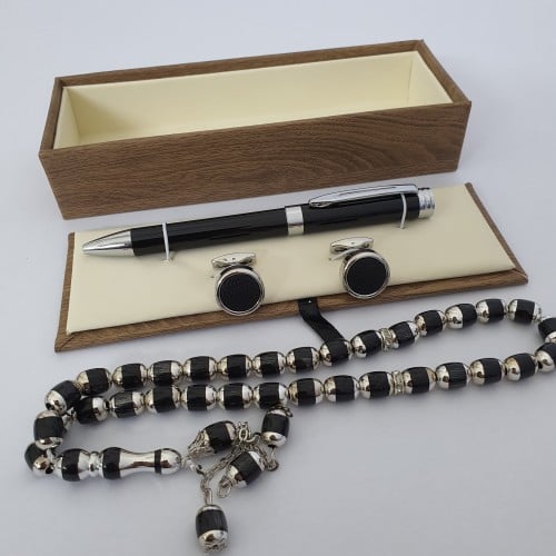 طقم انيق قلم كبكب سبحه