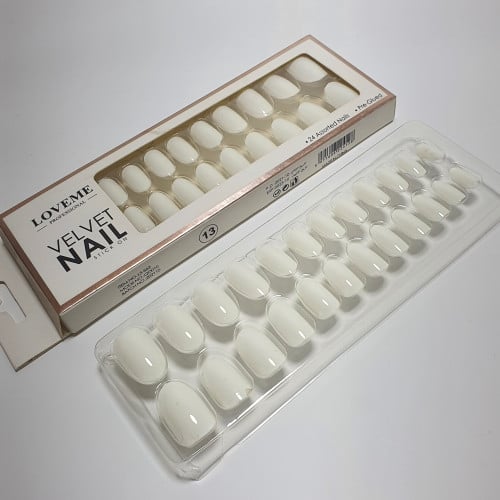 أظافر صناعية لصق ذاتي24قطعه