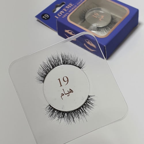 رموش ناعمه طبيعيه