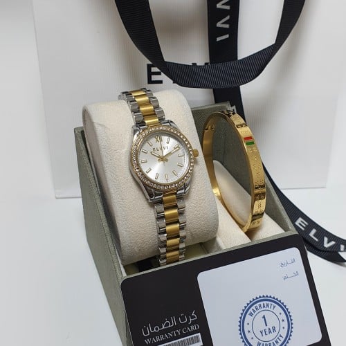 ساعه ماركه مع اسوره اصليه ضمان سنه ملحقات ماركه