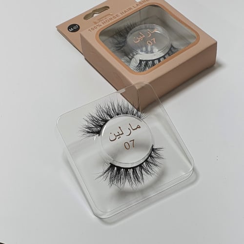 رموش ناعمه طبيعيه