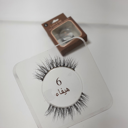 رموش ناعمه طبيعيه