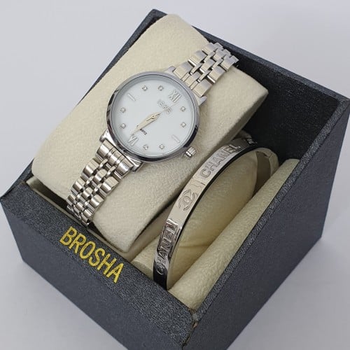 ساعه نسائيه اصليه بسواره ماركه