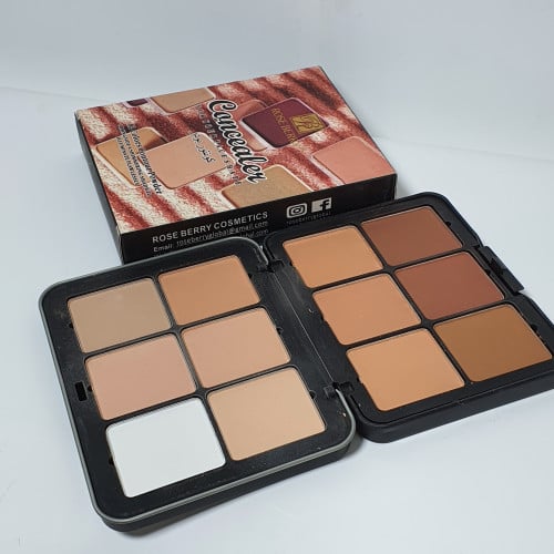 كنتور 12لون بودره