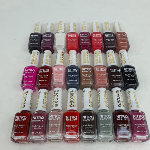بوكس مناكير نيتروك بعلبه 24لون