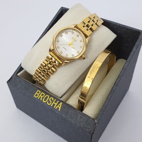 ساعه نسائيه اصليه بسواره ماركه