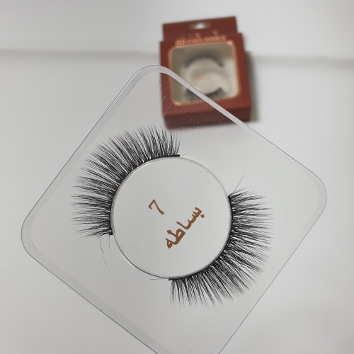 رموش ناعمه طبيعيه