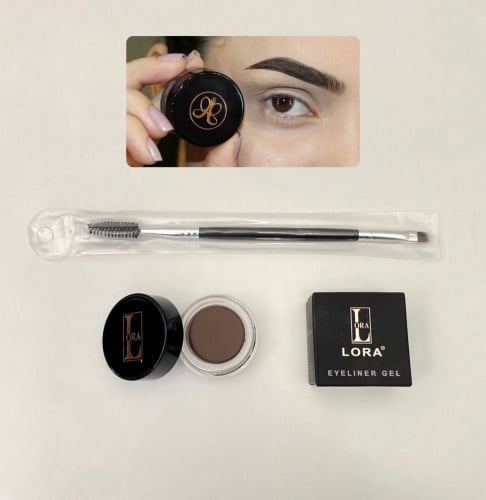 جل حواجب لورا مع الفرشه