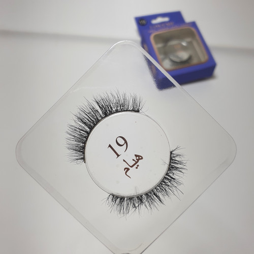 رموش ناعمه طبيعيه