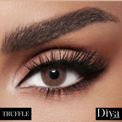 عدسات ديفا للزينة اللون ترافل