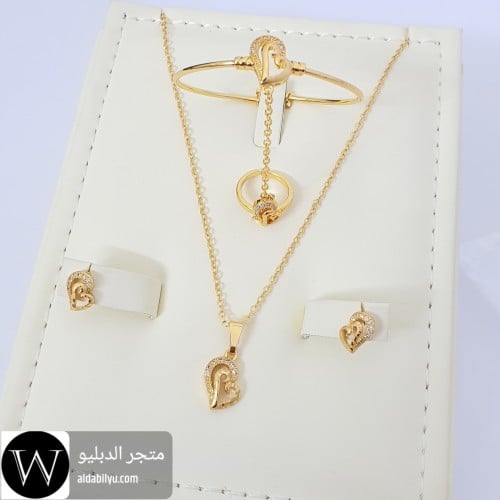 طقم بناتي متكامل بديل الذهب