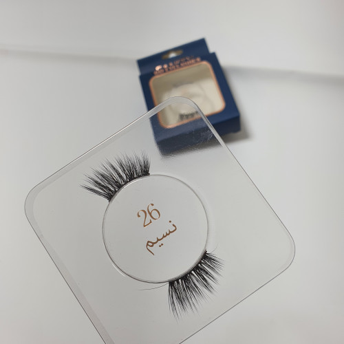 رموش ناعمه طبيعيه