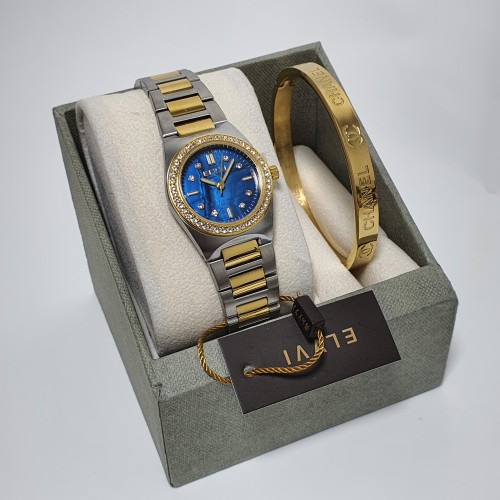 ساعه ماركه مع اسوره اصليه ضمان سنه ملحقات الماركه