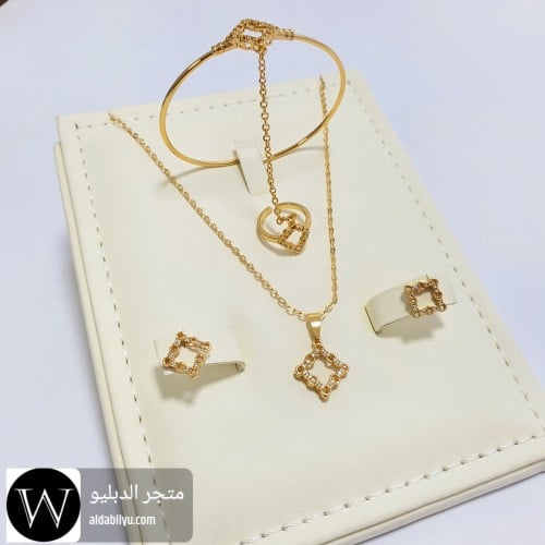 طقم بناتي متكامل بديل الذهب