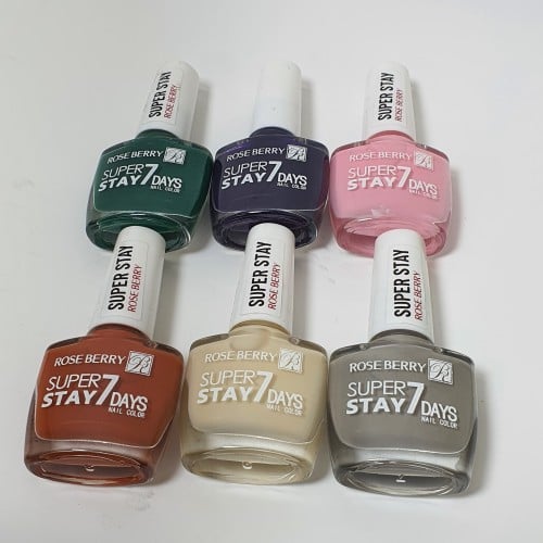 مناكير روز بيري كبير 18ملي 6 حبات