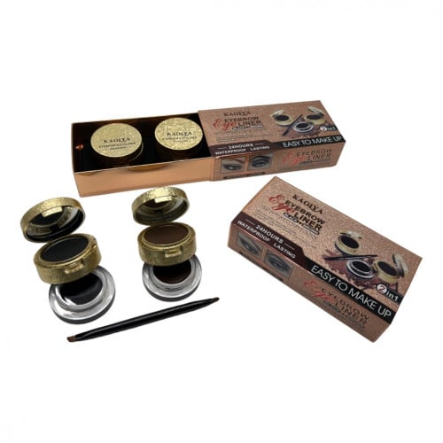 تاتو حواجب + ايلاينر 2in1 من KAQIYA