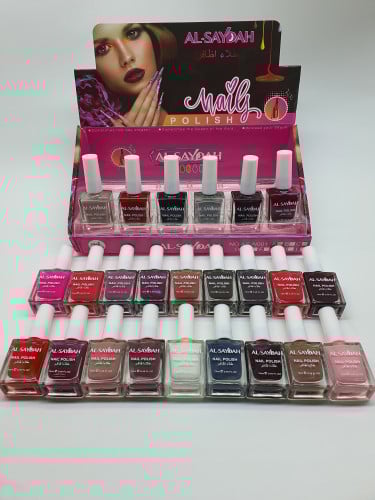 بوكس السعيده مناكير 24 لون