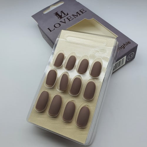 اظافر لوف مي بيوتي لصق ذاتي 24 قطعه