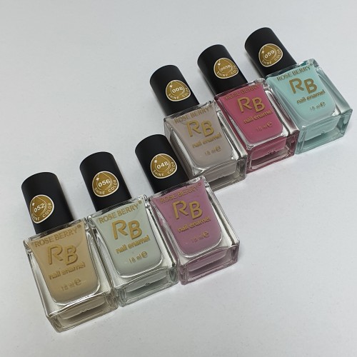 مناكير 6 حبات ماركه روز بيري رقم10