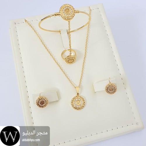 طقم بناتي متكامل بديل الذهب