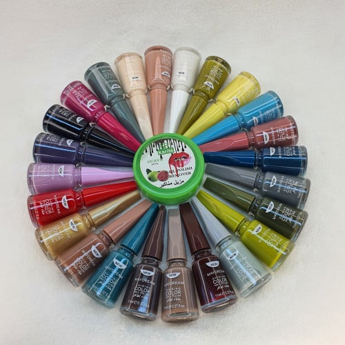 مناكير دريما 24 لون ثابته بوكس مرتب