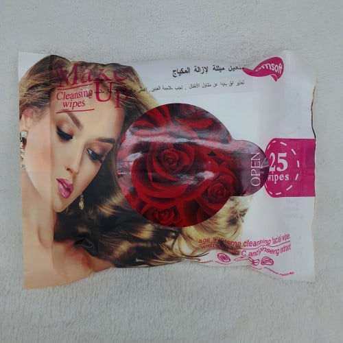 مناديل مبلله لازاه المكياج