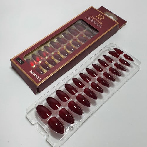 أظافر صناعية لصق ذاتي24قطعه