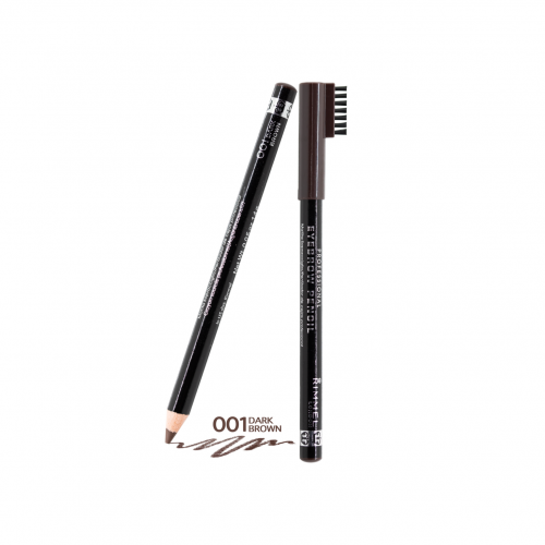 قلم حواجب بروفيشينال آي برو من ريميل لندن DARK BROWN 001