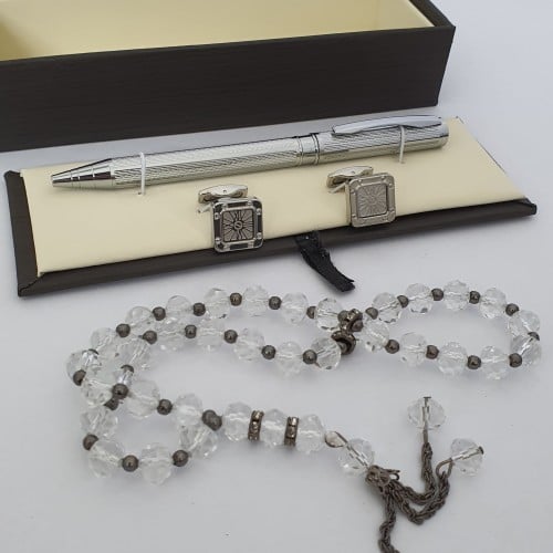 طقم انيق قلم كبكب سبحه