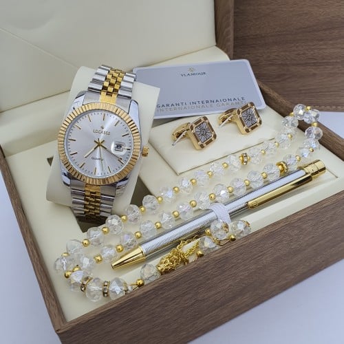 طقم رجالي ماركه بضمان سنه