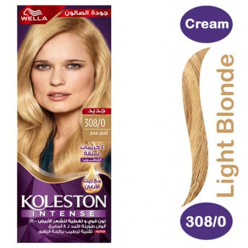 كوليستون صبغة شعر اشقر فاتح + مظهر 308/0