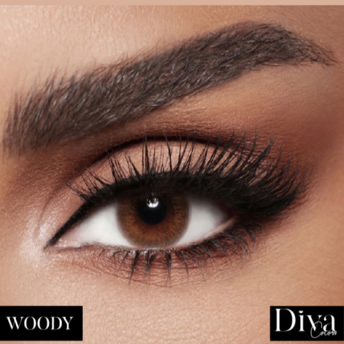 عدسات ديفا للزينة اللون