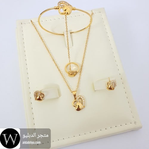 طقم بناتي متكامل بديل الذهب