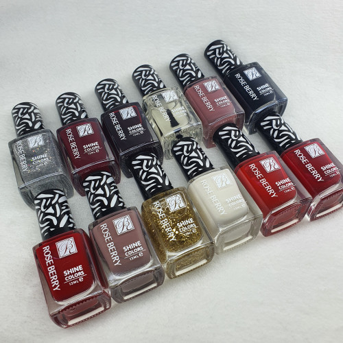 مناكير روز بيري ثابته اصليه 12 لون ب
