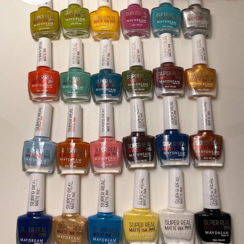 بوكس مناكير 24 لون ثابته ماركه ماي درما